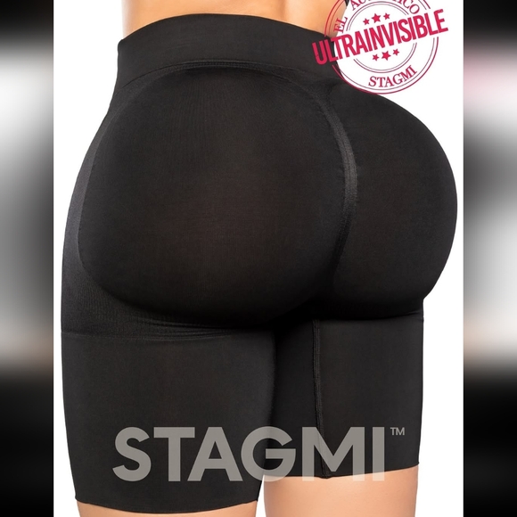 Colombian Stagmi SMI4052 Shapewear Shorts + SMI04038 Shaper Thong NEW w/ Tags! - Picture 1 of 14